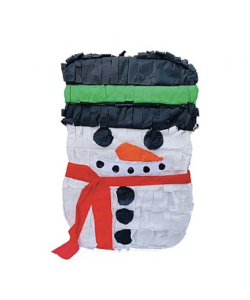 Snowman Pinata Parrot Toy - Fill Your Own